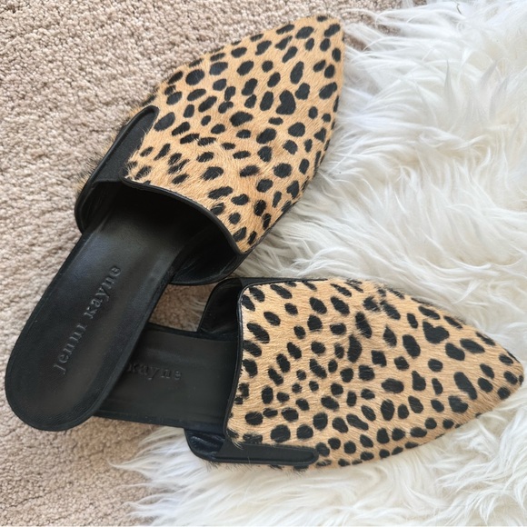 Jenni Kayne Pony Hair Leopard Mule - Picture 2 of 3